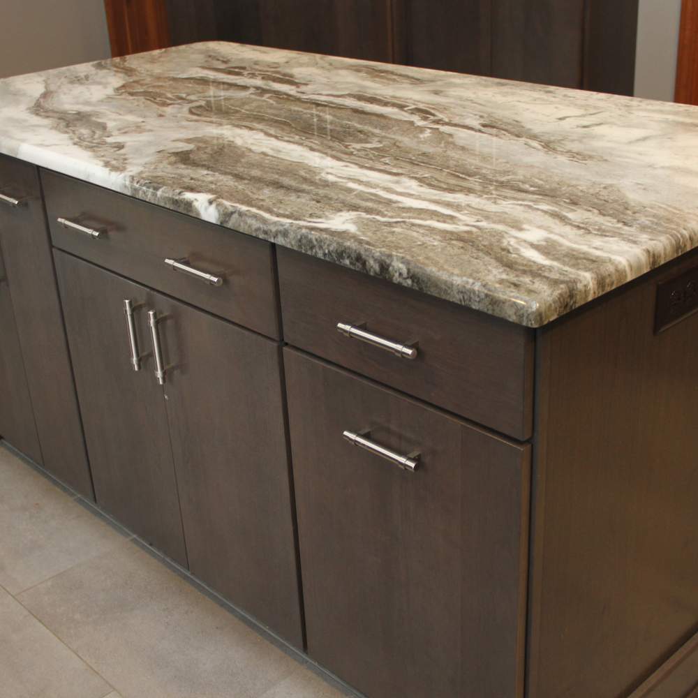 Modern Combination Of Rich Brown And Soft Grey Kitchen Remodel by Repp Renovations project photo 6