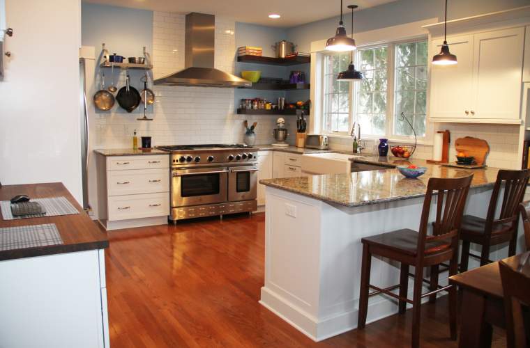 Before & After Bright & Casual Kitchen Transformation