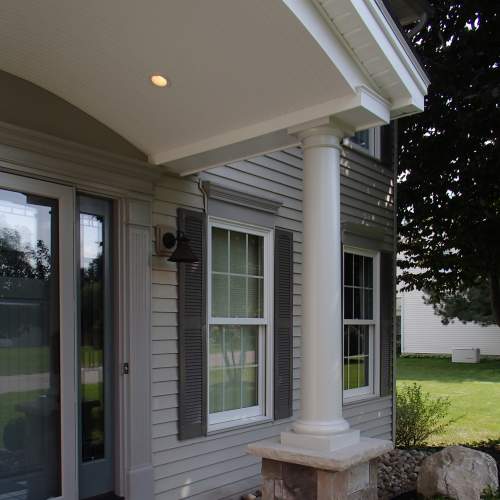 Traditional Entry Porch