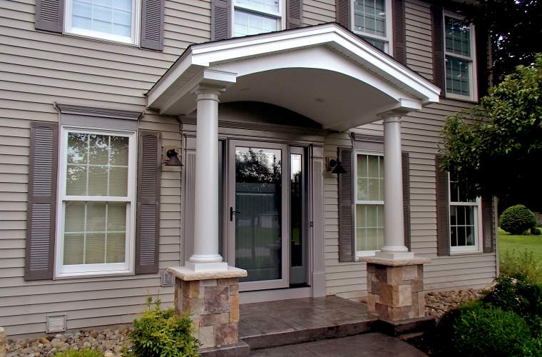 Traditional Entry Porch