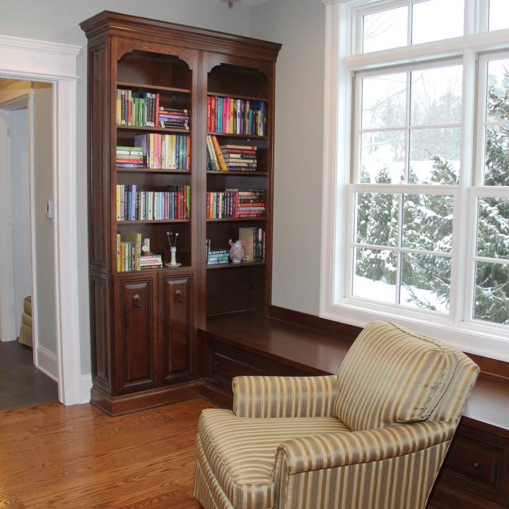 Master Suite Addition with Library