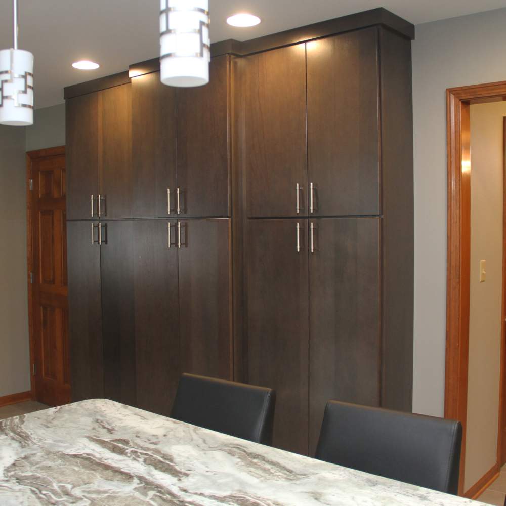 Modern Combination Of Rich Brown And Soft Grey Kitchen Remodel by Repp Renovations project photo 7